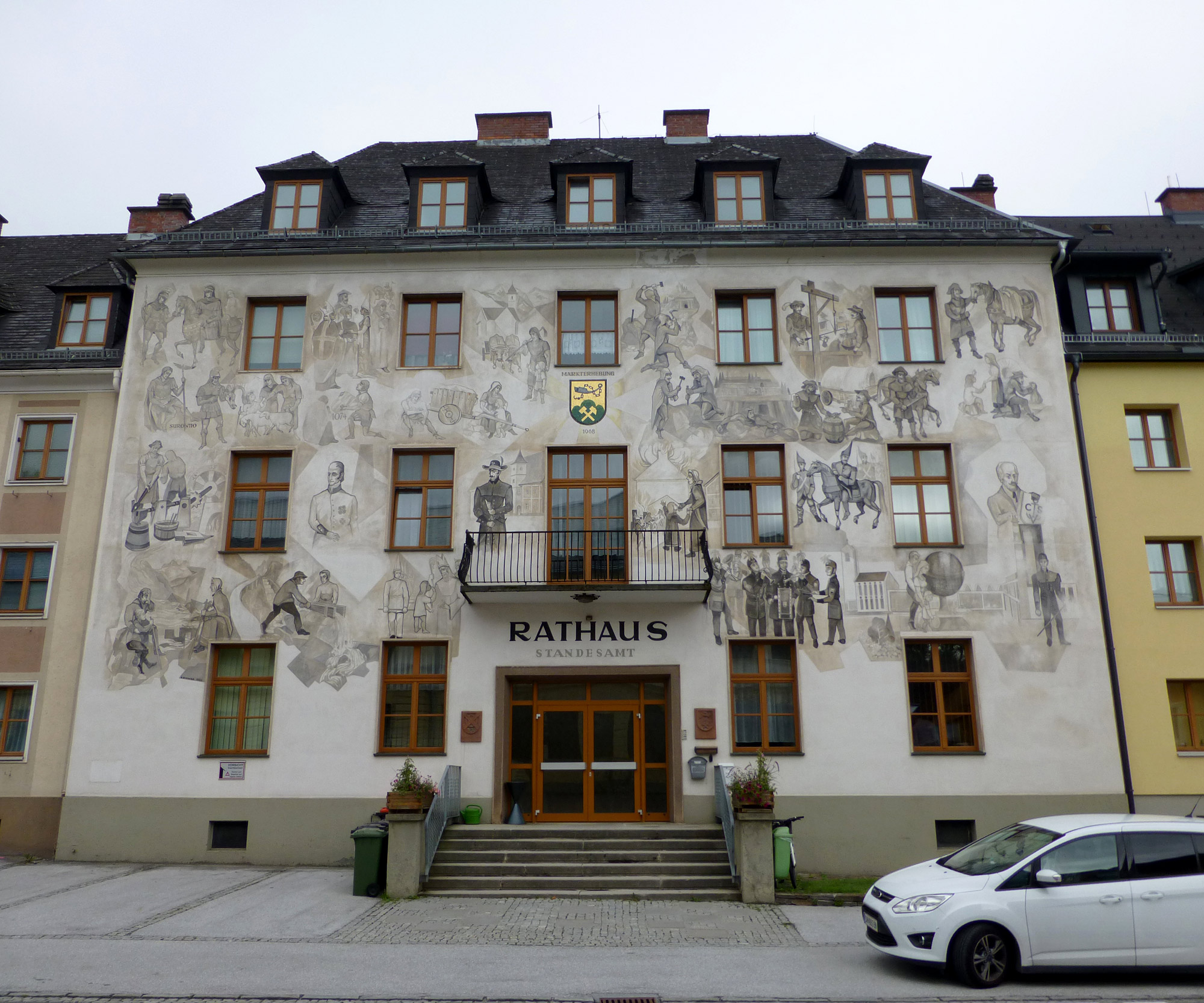 Trieben Rathaus Frescos